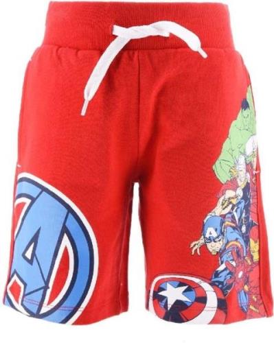 Marvel Avengers Bermudashorts, Rot, 8 Jahre
