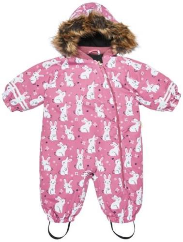 Petite Chérie Atelier Amour Babyoverall, Flower Meadow Heather Rose, 9...
