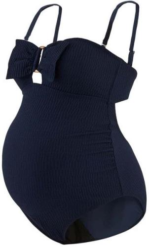 Cache Coeur Bamboo Umstandsbademode, Navy Blue, L