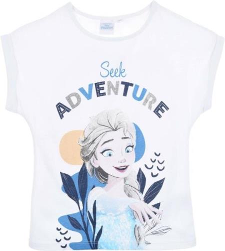 Disney Die Eiskönigin T-Shirt, White, 4 Jahre