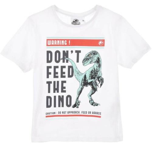 Jurassic World T-Shirt, White, 4 Jahre