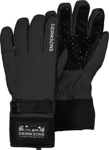 Didriksons Lovas Handschuhe, Black, 4