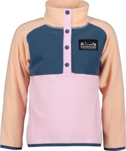 Didriksons Monte Fleece-Pullover, Orchid Pink, 80