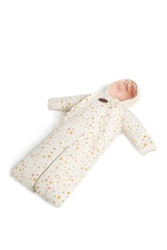 Petite Chérie Blanche 2-in-1 Babyoverall, White