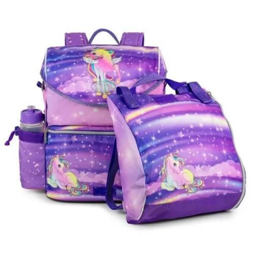 Jeva Intermediate Kinder Rucksack 21L, Unicorn Friends