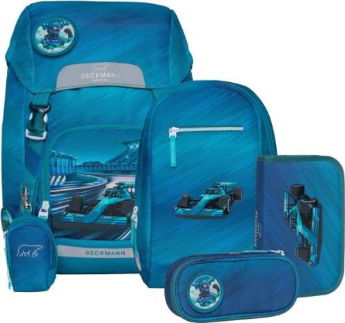 Beckmann Classic Kinder Rucksackset 22L, Racing