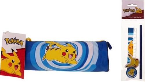 Pokémon Federmäppchen mit Stifte-Set