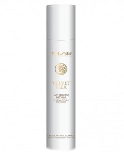 T-Lab Velvet Flex Hair Mousse Medium 100 ml