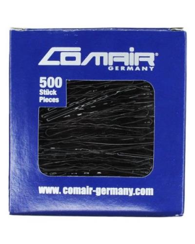 Comair Pretty Fashion Haarklammer gewellt - schwarz   500 stk.