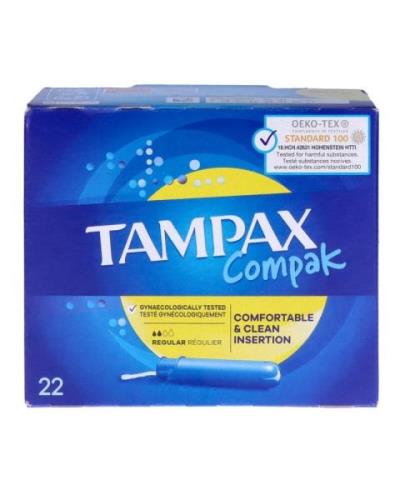 Tampax  Compak Regular   22 stk.