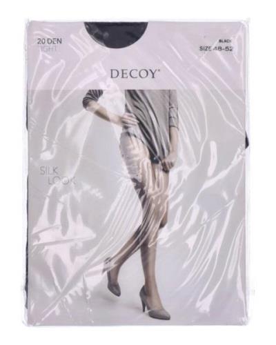 Decoy Silk Look (20 Den) Black str. 48-52