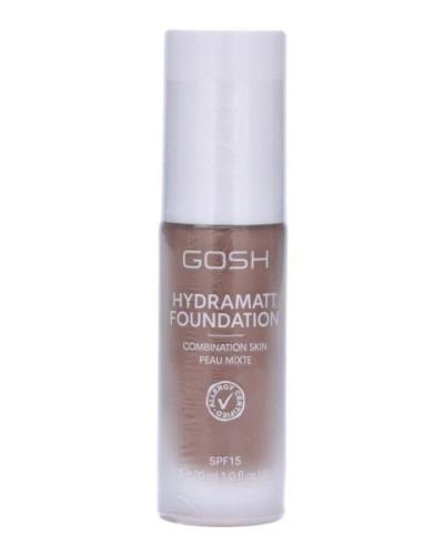 Gosh Hydramatt Foundation Combination Skin Peau Mixte 018N Deep 30 ml