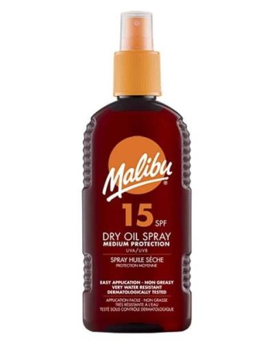 Malibu Dry Oil Sun Spray SPF 15 200 ml