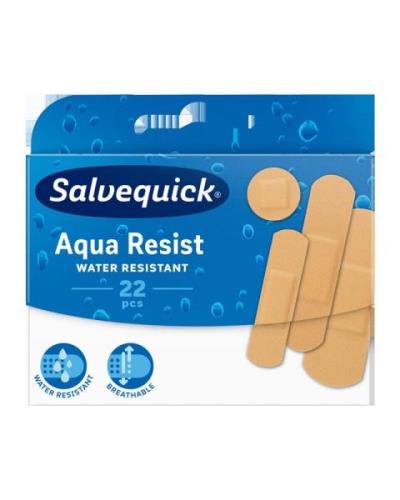 Salvequick Water Resist Band Aid   22 stk.