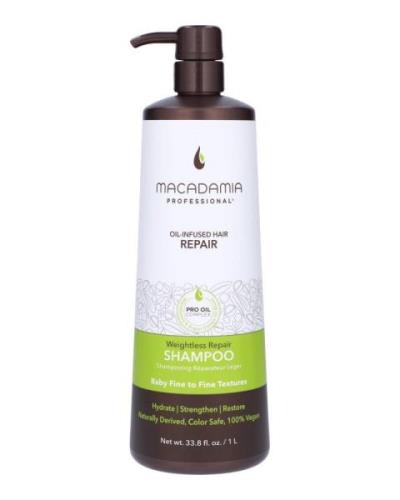 Macadamia Weightless Repair Shampoo 1000 ml