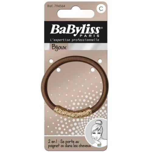 BaByliss Paris Accessories Bijoux Haargummi mit Goldverzierung