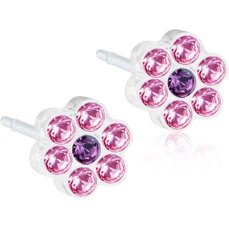 Blomdahl Medical Plastic  Daisy 5mm Amethyst