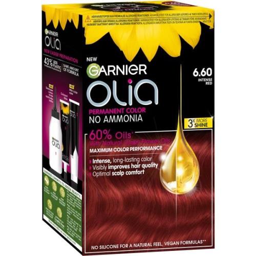 Garnier Olia Permanent Color 6.60 Intense Red