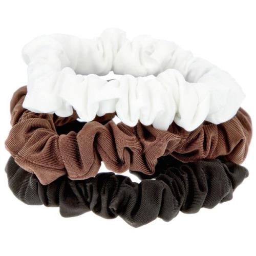 By Lyko Soft Mini-Scrunchies Brown