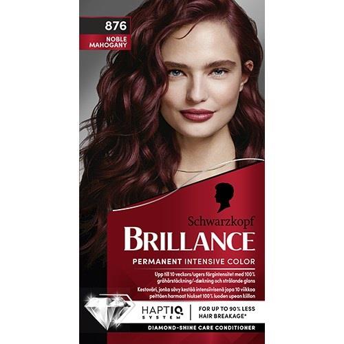 Schwarzkopf Brillance  Intensive Color Creme 876 Noble Mahogany