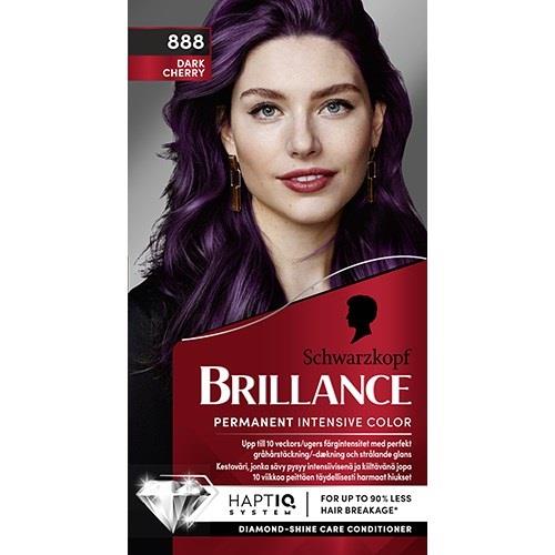 Schwarzkopf Brillance  Permanent Intensive Color 888 Dark Cherry