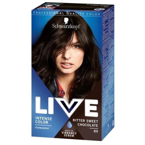 Schwarzkopf LIVE Intense Color  89 Bitter Sweet Chocolate