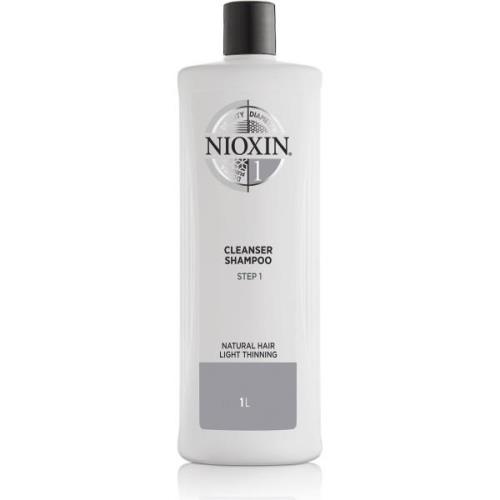 Nioxin System 1 Cleanser Shampoo 1000 ml
