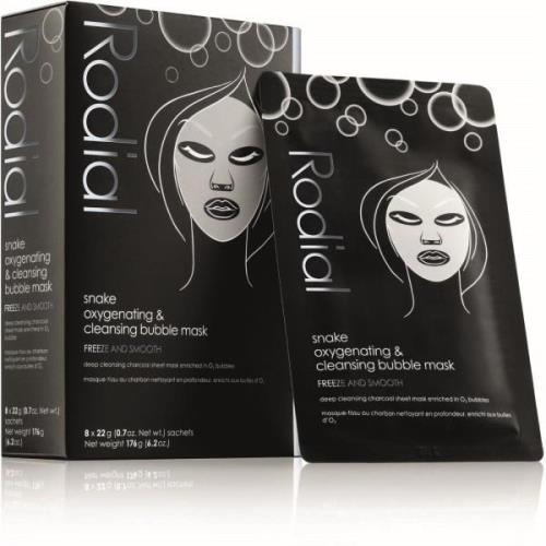 Rodial Snake Oxygenating & Cleansing Bubble Sheet Masks 4 St.