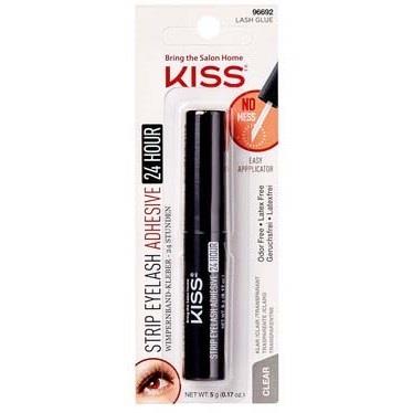 Kiss Strip Eyelash Adhesive 24 hr Clear