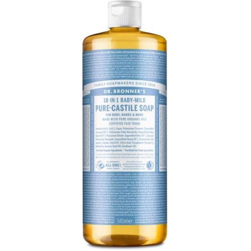 Dr. Bronner's Liquid Soap Baby-Mild 945 ml
