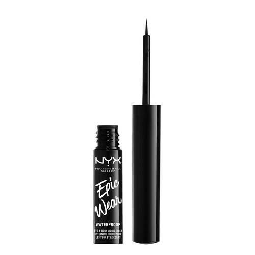 NYX PROFESSIONAL MAKEUP Epic Wear Metallic Liquid Liner Black Met