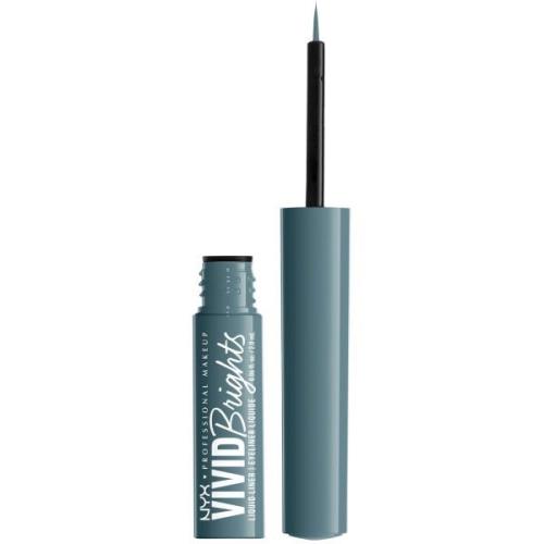 NYX PROFESSIONAL MAKEUP Vivid Brights Liquid Liner 01 Cyan Simp