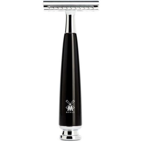 Mühle Rytmo Safety Razor High-Grade Resin Black Closed Comb