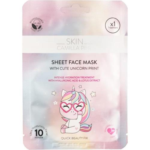 Camilla Pihl Cosmetics Skin Beauty Moisture Boost Unicorn Sheetma