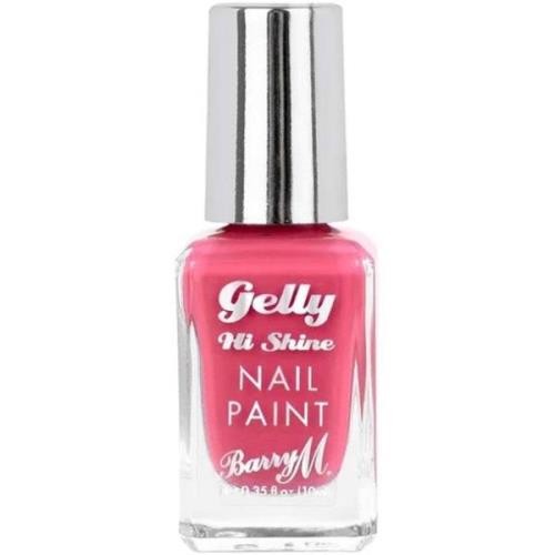 Barry M Gelly Hi Shine Nail Paint Wild Fig