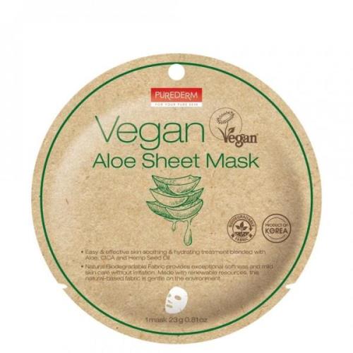 Purederm Vegan Aloe Sheet Mask