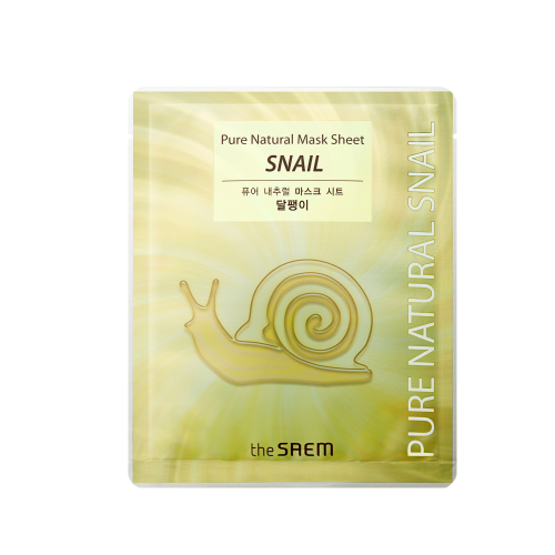 The Saem Pure Natural Snail Mask Sheet  20 ml
