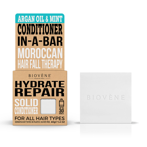 Biovène Hydrate Repair Argan Oil & Mint Solid Conditioner