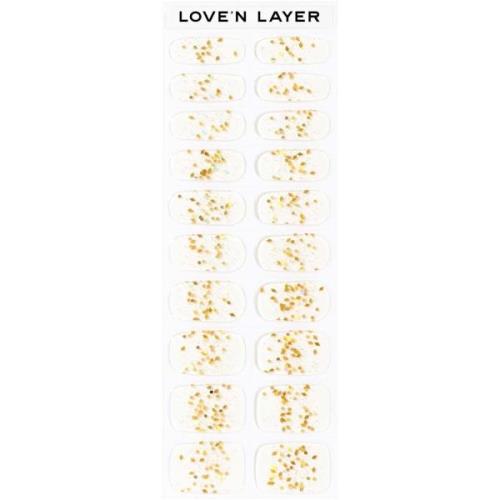 Love'n Layer Love Note Funky Sparkle Gold