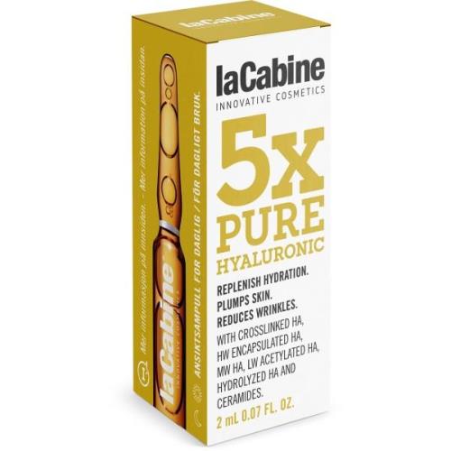 laCabine 5x Pure Hyaluronic Face Ampoule