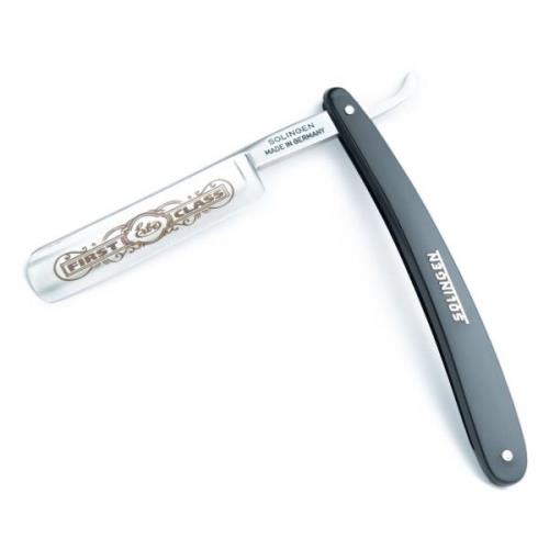 Erbe Straight Razor Black Resin 5/12 1 St.