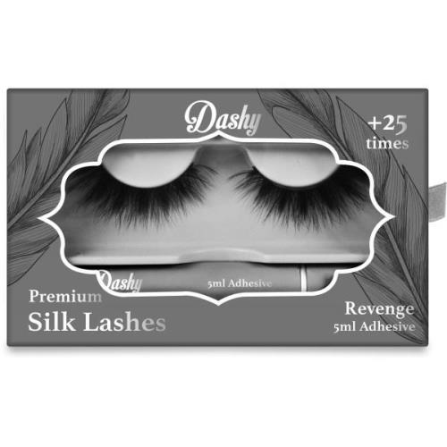 Dashy Premium Silk Lashes + 5 ml Adhesive Revenge