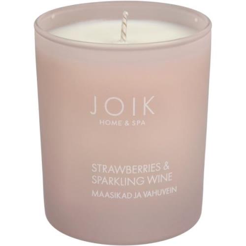 JOIK Organic Scented Candle Strawberries & Sparkling Wine 150 g