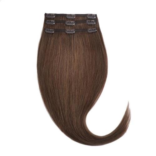 Rapunzel of Sweden Clip-on set 3 pieces 30 cm 5.0 Brown