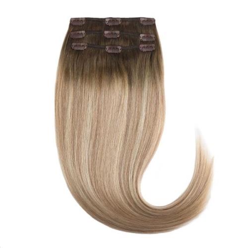 Rapunzel of Sweden Clip-on set 3 pieces 30 cm Dark Ashy Blonde Ba