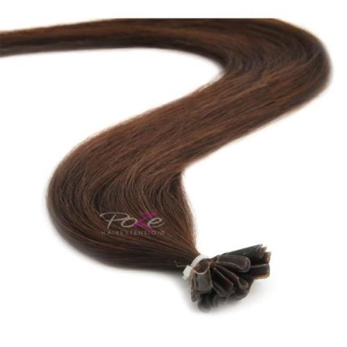 Poze Hairextensions Keratin Standard Extensions 40 cm 4B Chocolat