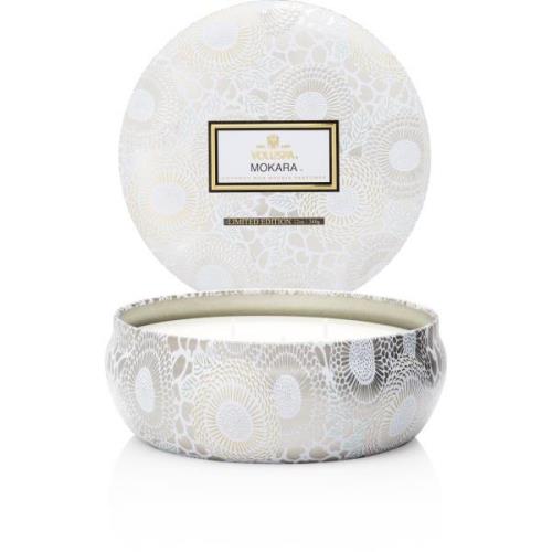 Voluspa Mokara Japonica 3-Wick in Decorative Tin 40h 340 g