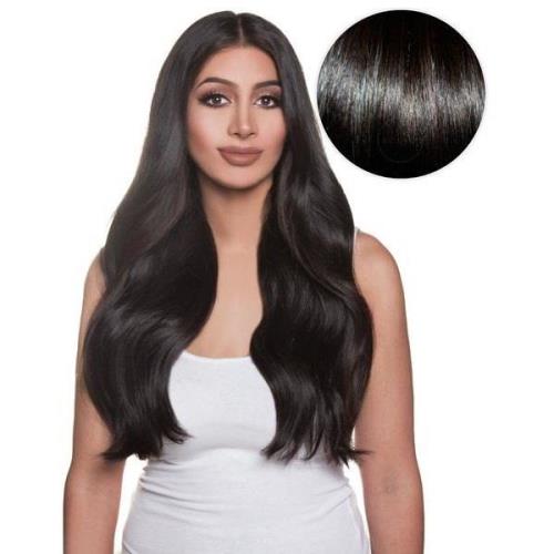 Bellami Hair Extensions Bambina 160 g Off Black