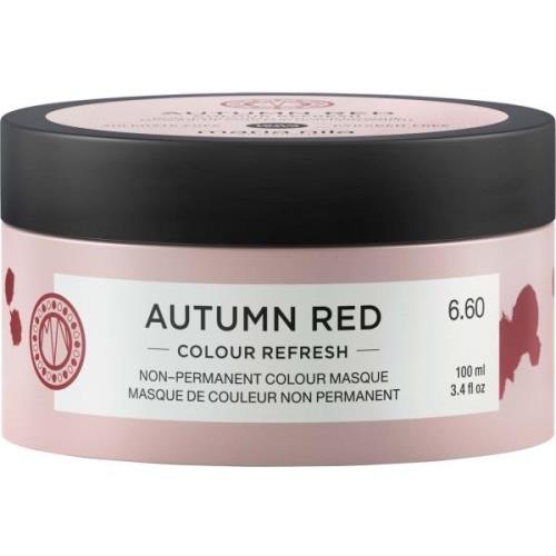 maria nila Colour Refresh Non-Permanent Colour Masque 6.60 Autumn