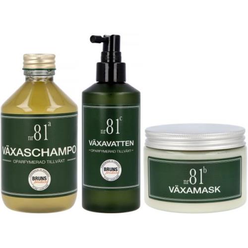 Bruns Products Växa Trio Unperfumed